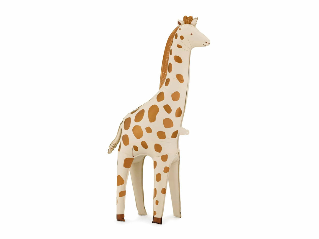 Standing Giraffe Balloon - Giant Foil Balloon - Safari Birthday Decor - Jungle Animal Balloons - Wild One Party - Kids Party Balloon - Jolie Fete UK