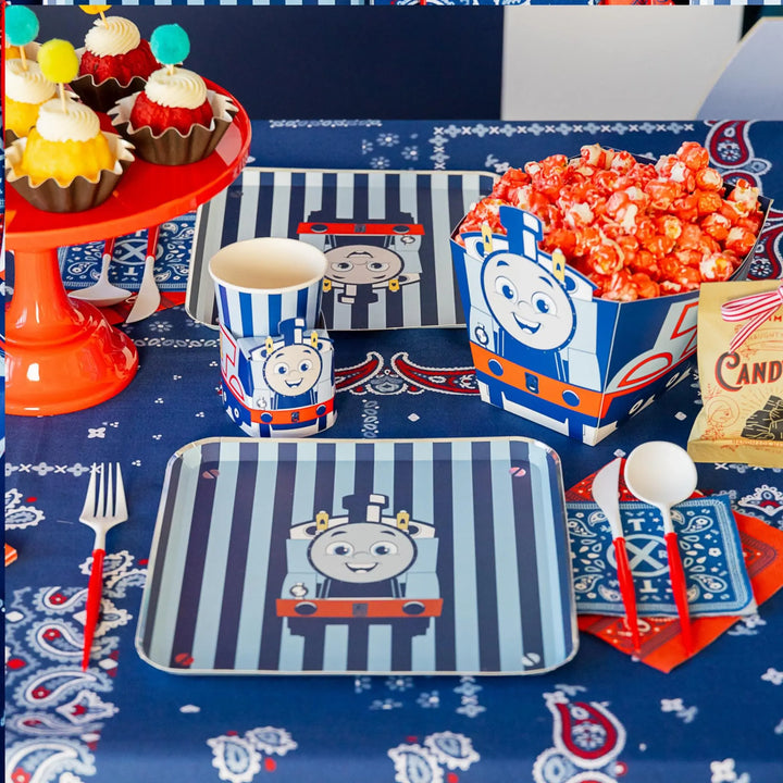 Thomas & Friends Cups - Train Party Paper Cups - Engine Birthday Tableware - Thomas The Tank Engine Party Supplies - Licensed - Pack of 8 - Jolie Fete UK