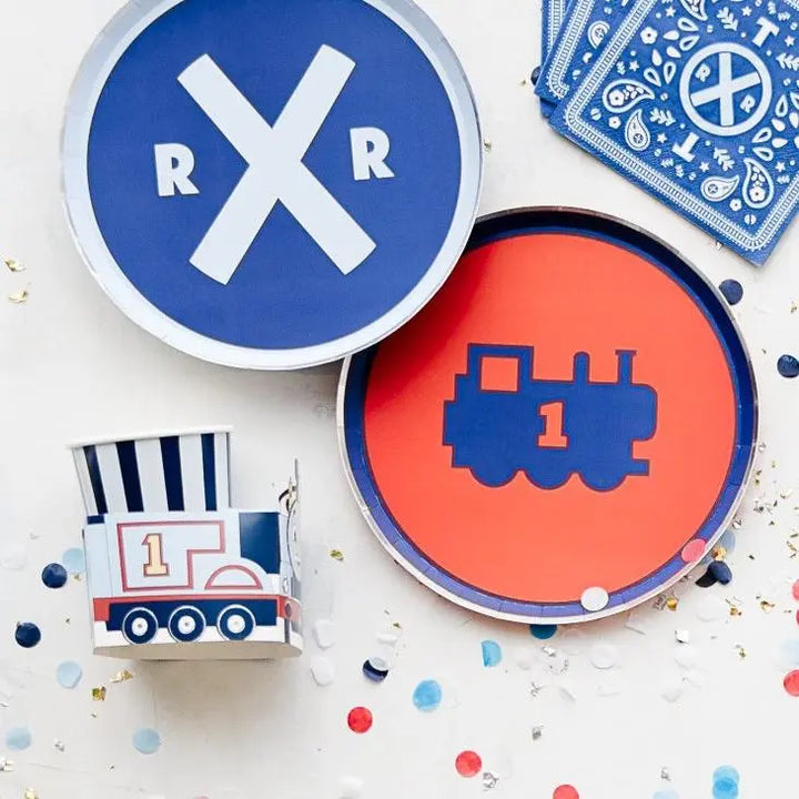 Thomas & Friends Cups - Train Party Paper Cups - Engine Birthday Tableware - Thomas The Tank Engine Party Supplies - Licensed - Pack of 8 - Jolie Fete UK