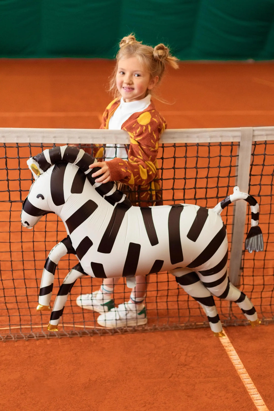 Zebra Balloon - Safari Birthday Decor - Giant Foil Balloon - Jungle Animal Balloons - Wild One Party -Kids Party Balloon - Jolie Fete UK