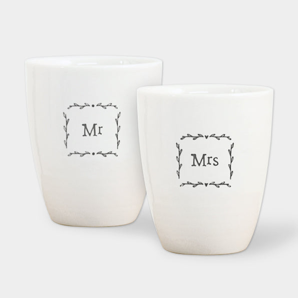 Mr And Mrs Egg Cups - East Of India