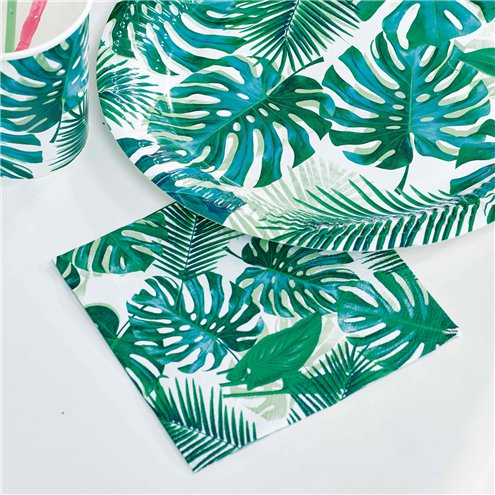 Tropical Paper Cups - Pack of 8 - Tropical Fiesta - Talking Tables