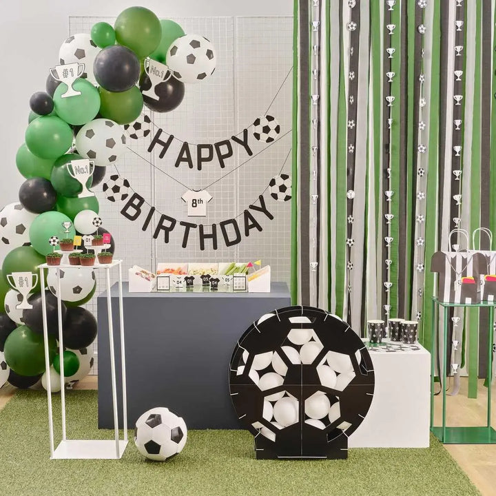 Football Cupcake Toppers - Football Birthday Party Cupcake Toppers - Football Party Supplies - Football Cake Decorations - Pack Of 12