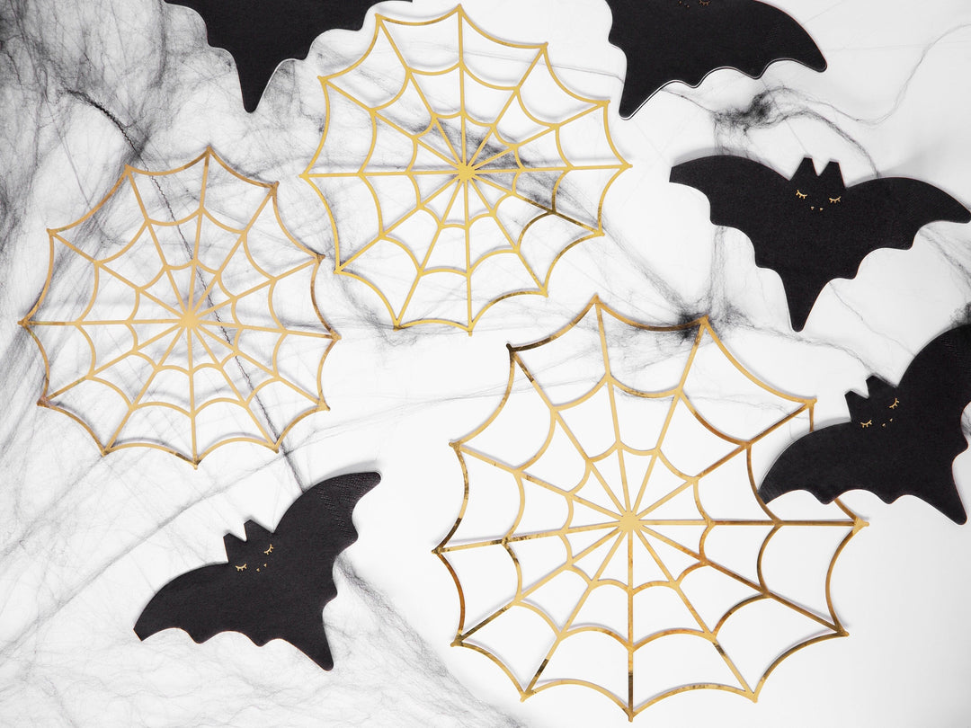 Halloween Bat Shaped Paper Napkins - Halloween Party Decorations - Halloween Tableware - Pack Of 20