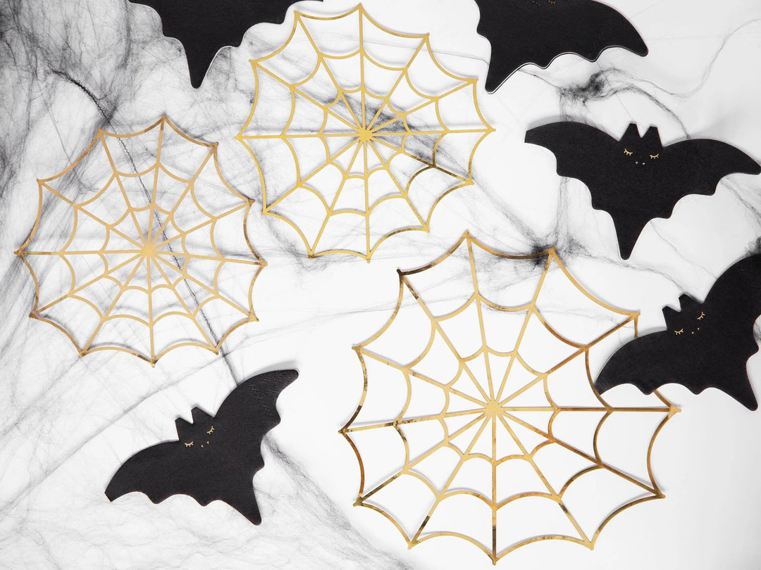 Halloween Bat Shaped Paper Napkins - Halloween Party Decorations - Halloween Tableware - Pack Of 20