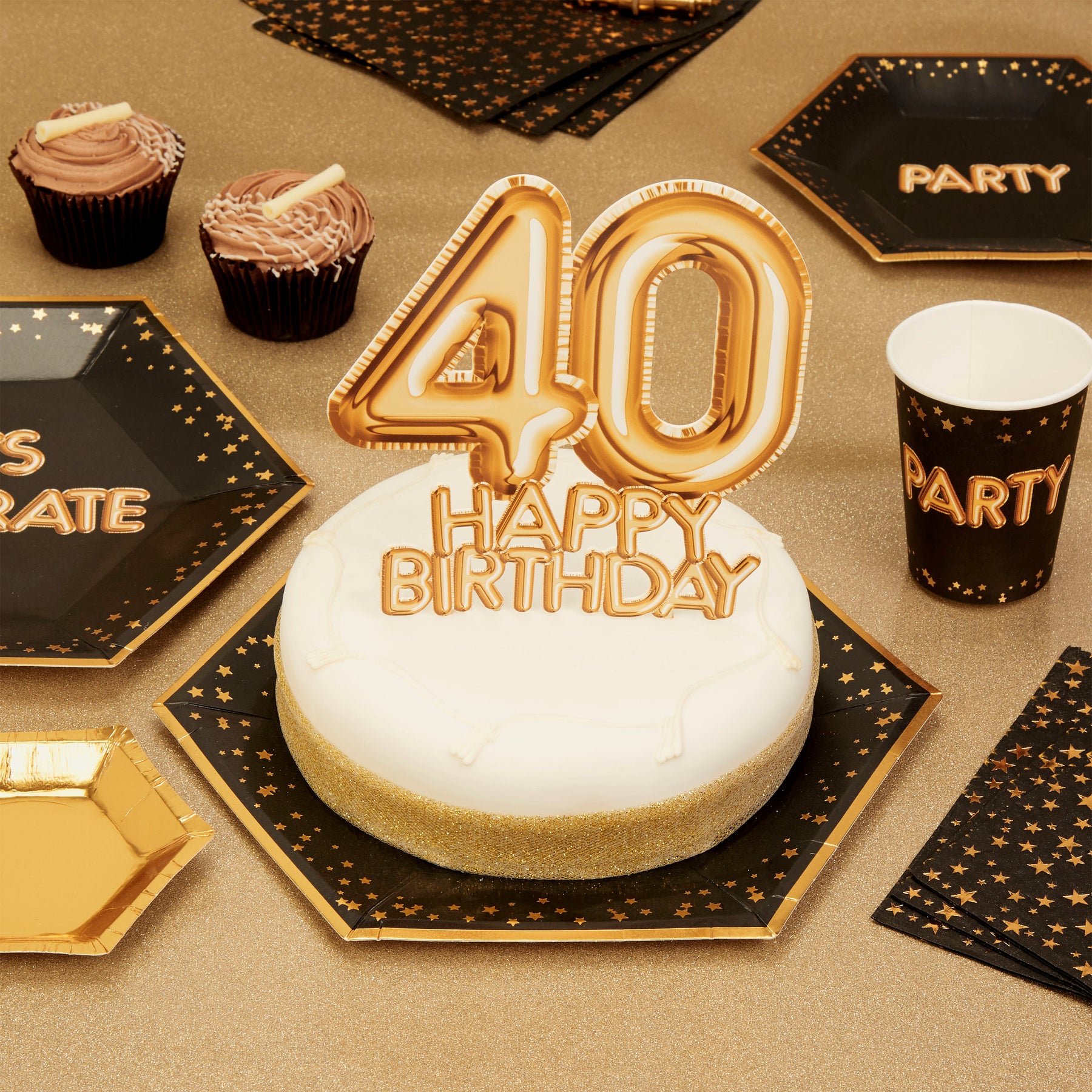 Funny 40th Birthday Acrylic Cake Topper 40 Forty 40th - Etsy Hong Kong