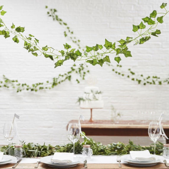 Decorative Vines - Decorative Ivy vines - Wedding decorations - Wedding flowers - Wedding backdrop - Party decorations - Birthday - 5 x 2m