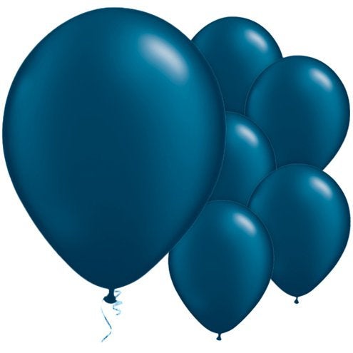 Midnight Blue 11" Round Latex Balloons