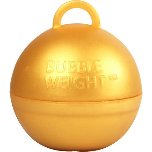 Gold Balloon Bubble Weight