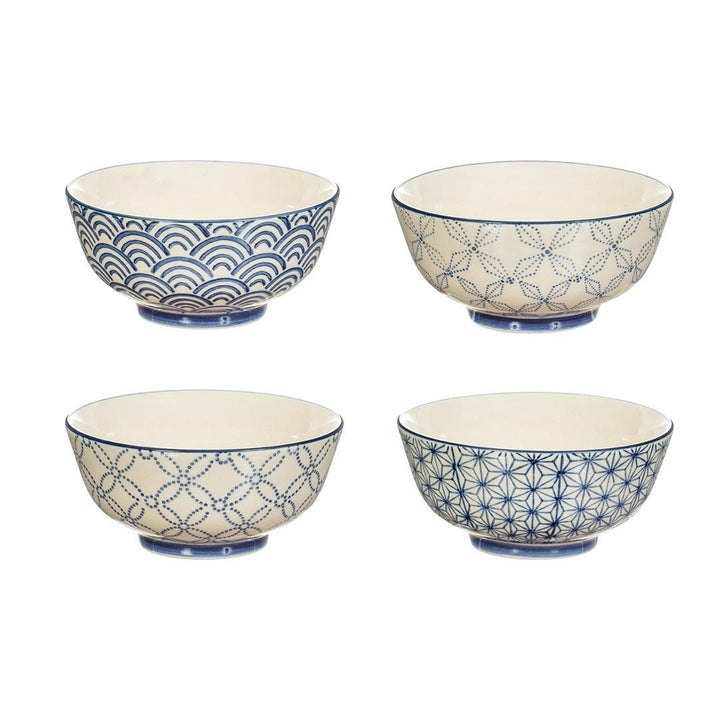 Sashiko Pattern Bowls