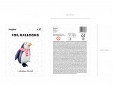 Penguin Balloon - Christmas Penhuin Balloon - Xmas Party Decorations - Seasonal Holiday Decor -Christmas Party Balloons-Christmas Photo Prop