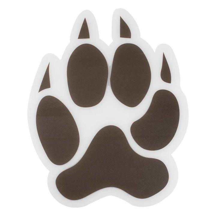 Animal Paw Print Floor Stickers - Wild Animal Party Accessory - Kids Jungle Safari Party Theme - Animal Birthday Party Decorations-Pack of 6