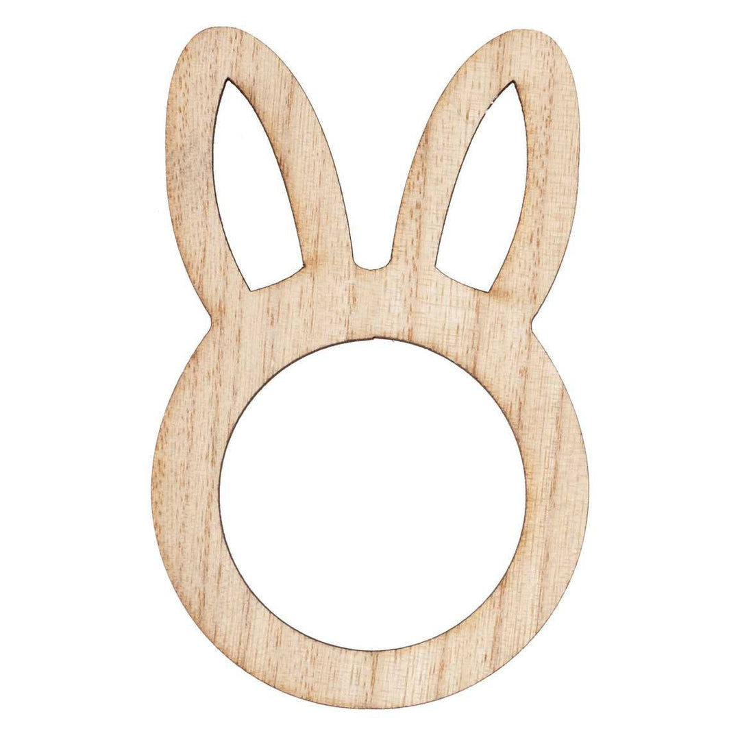 Wooden Easter Bunny Napkin Rings - Party Place Settings - Easter Napkin Rings - Easter Table Decorations - Easter Party Decorations