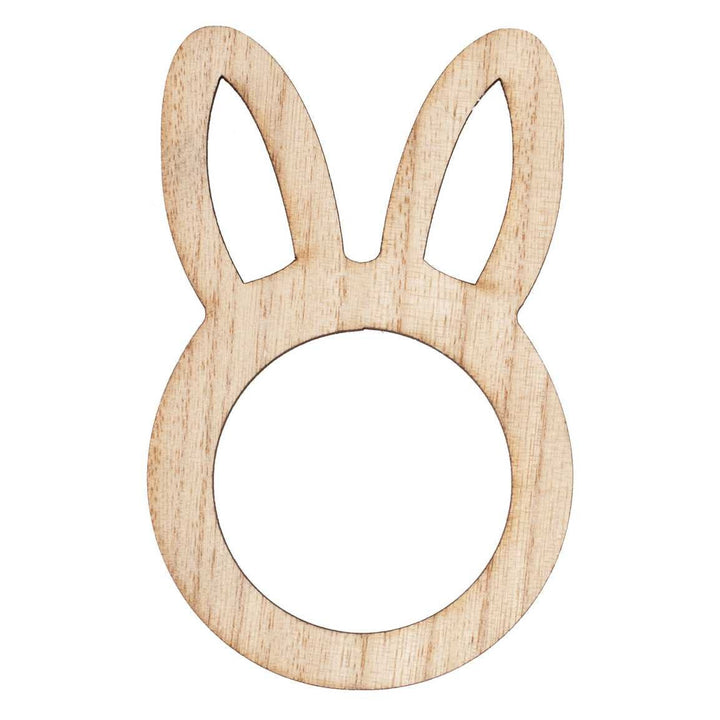 Wooden Easter Bunny Napkin Rings - Party Place Settings - Easter Napkin Rings - Easter Table Decorations - Easter Party Decorations