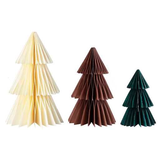 Paper Tree Honeycomb Christmas Decorations - Honeycomb Christmas Trees - Christmas Decorations - Holiday Decor