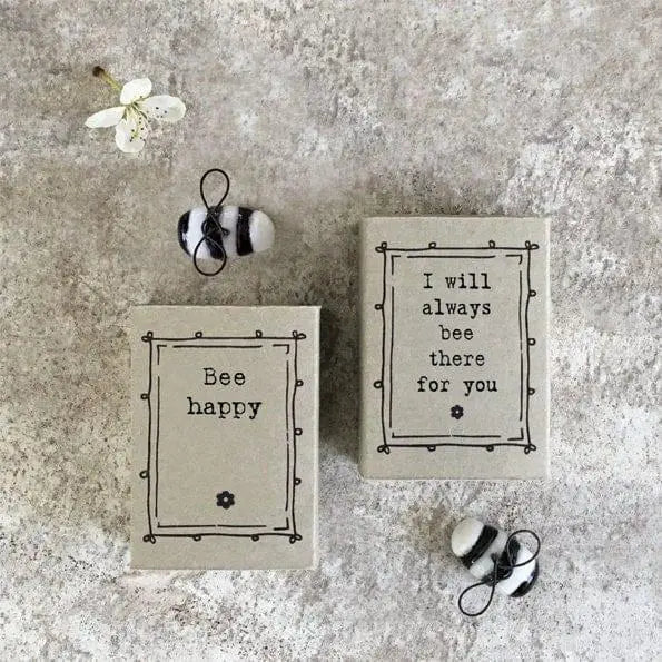 Bee Matchbox Gift - Birthday Present - Gift For Friend - Friendship Gifts  - Bee Happy - East Of India