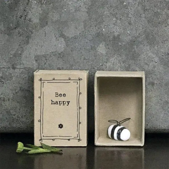 Bee Matchbox Gift - Birthday Present - Gift For Friend - Friendship Gifts  - Bee Happy - East Of India