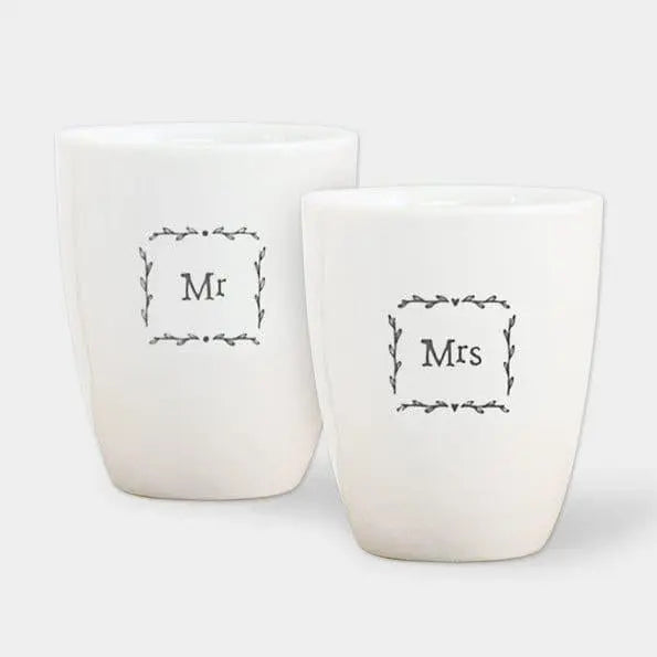 Mr And Mrs Egg Cups - East Of India East of India
