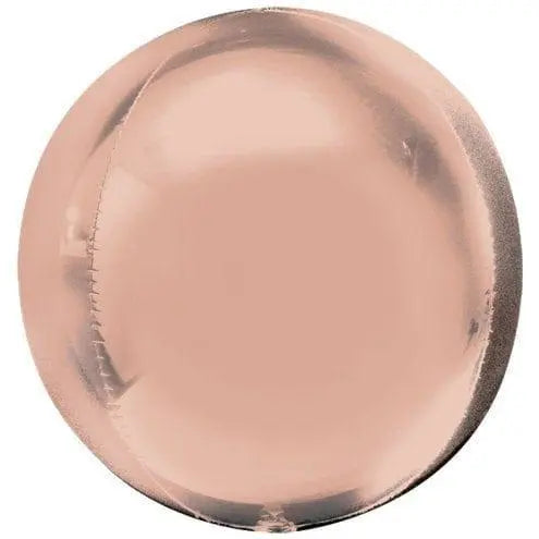 Rose Gold Orbz 16" -  18" Foil Helium Balloon